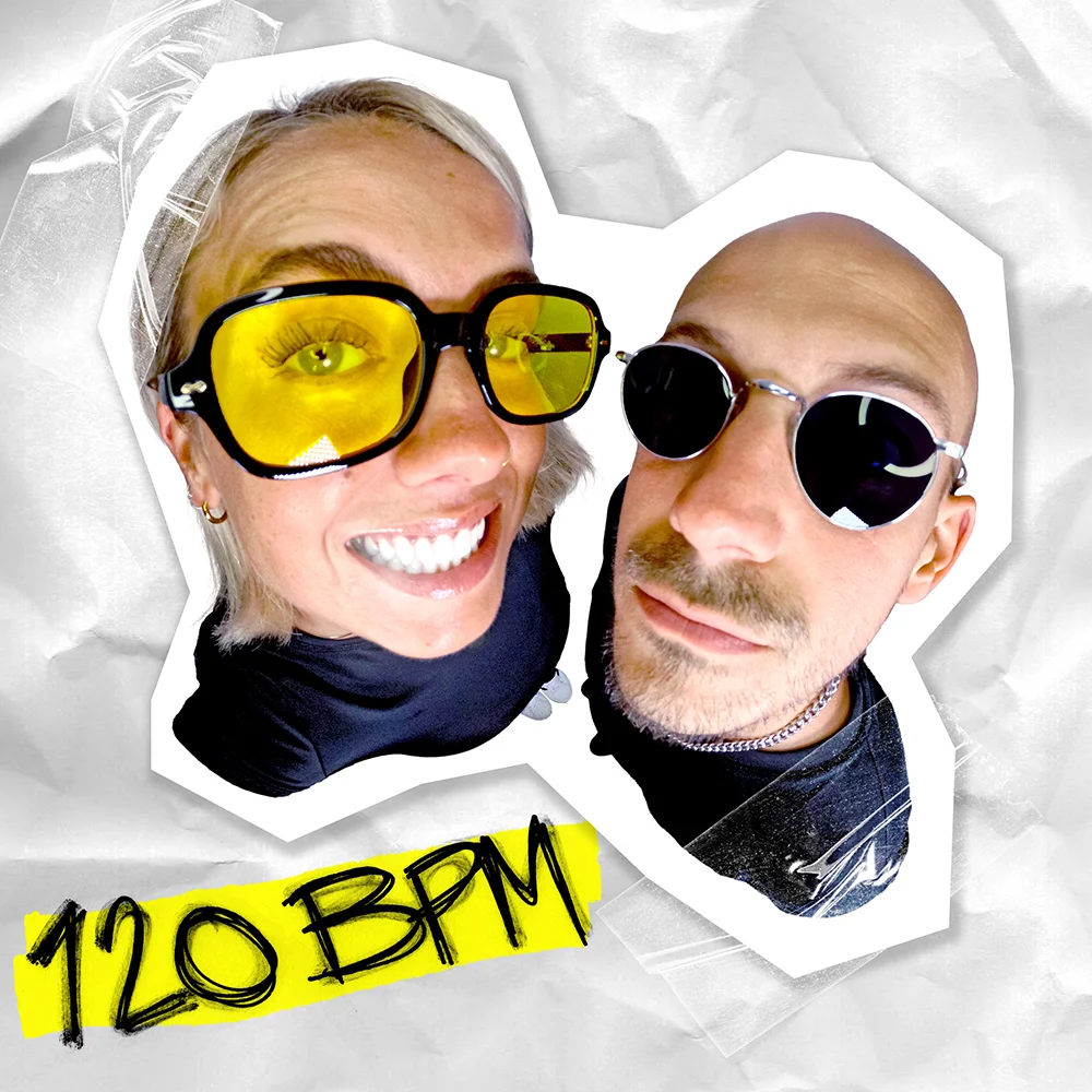 cette image est le cover ou la pochette du nouveau single 120 BPM de Jive Me